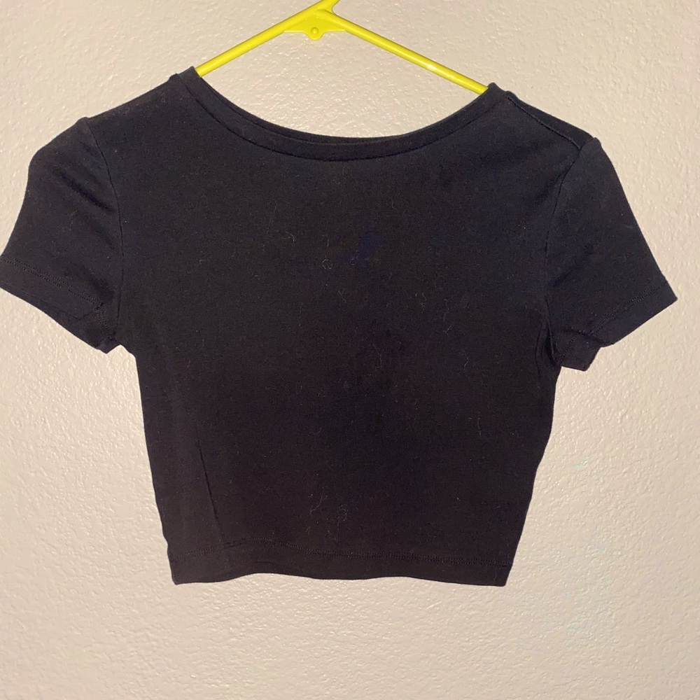 Women’s Black crop top